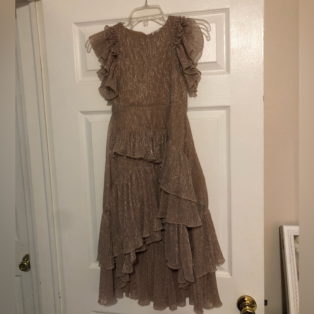 Joyfolie Angelina Dress in Rosegold